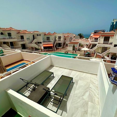 Апартаменты Luxury Diamond - Ocean View, Big Terraces, Air Con, Wifi Лос Кристианос Экстерьер фото