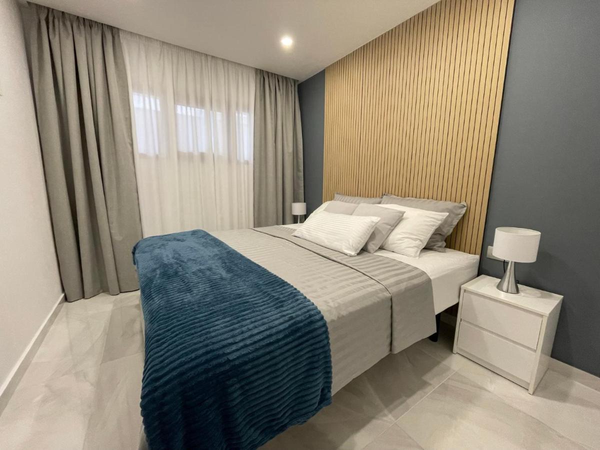Апартаменты Luxury Diamond - Ocean View, Big Terraces, Air Con, Wifi Лос Кристианос Экстерьер фото